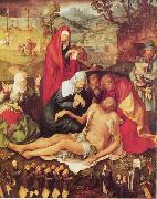 Albrecht Durer Beweinung Christi oil